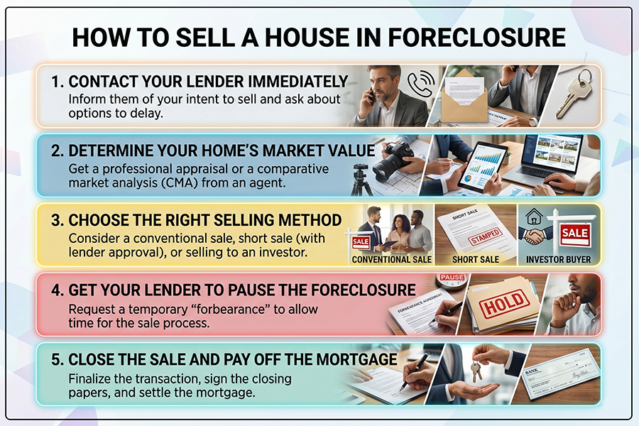 How to Sell a House in Foreclosure