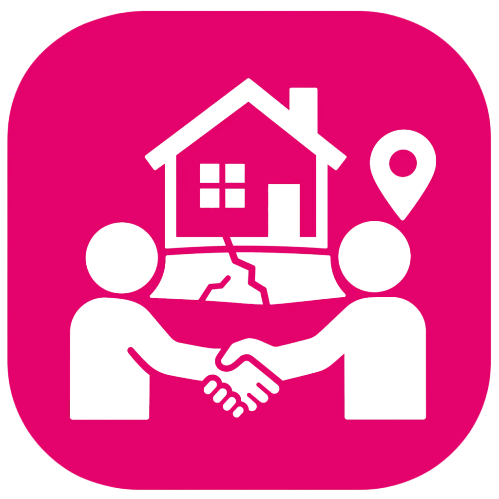 Local Louisville home buyer icon for properties with code violations