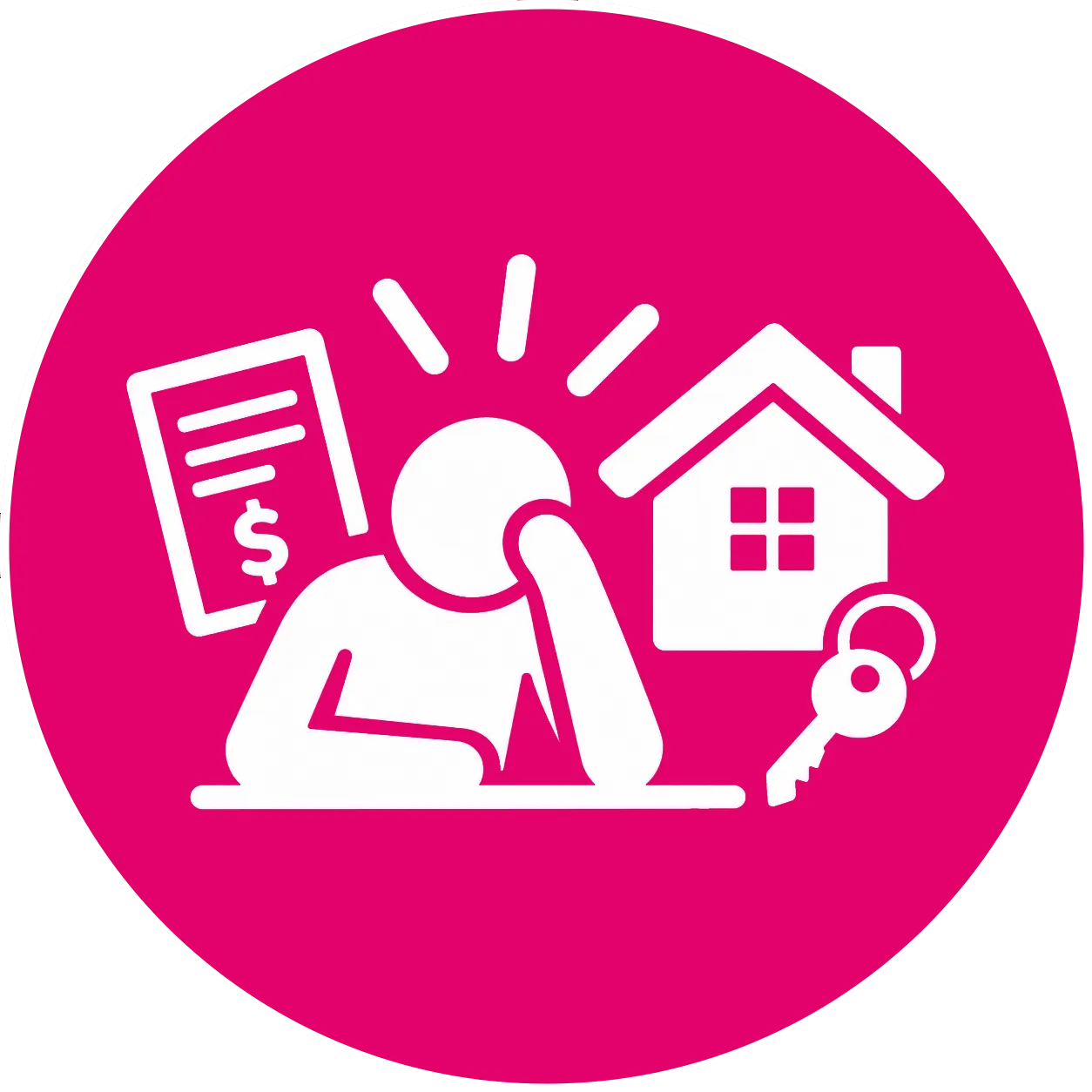 Landlord icon representing Louisville rental owners selling property without a Realtor or continued management