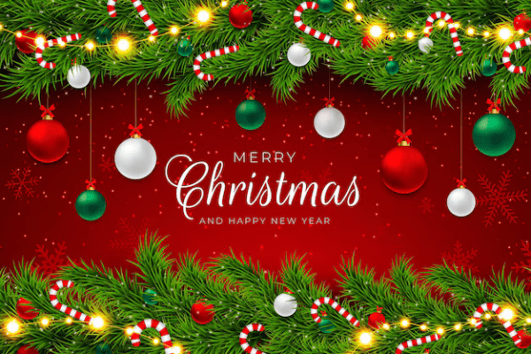 Gradient Christmas Tinsel Background 52683 76117