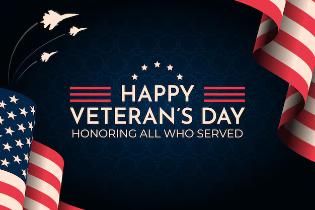 Hand Drawn Flat Veteran day