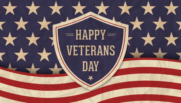 Happy Veterans Day Banner
